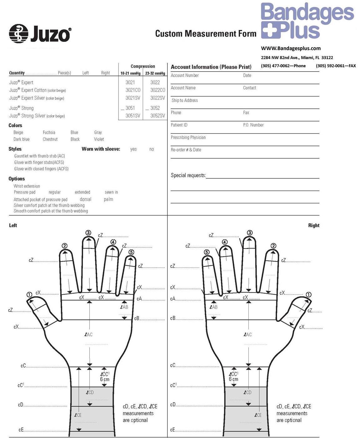 Juzo gauntlets custom fit compression gauntlets for lymphedema